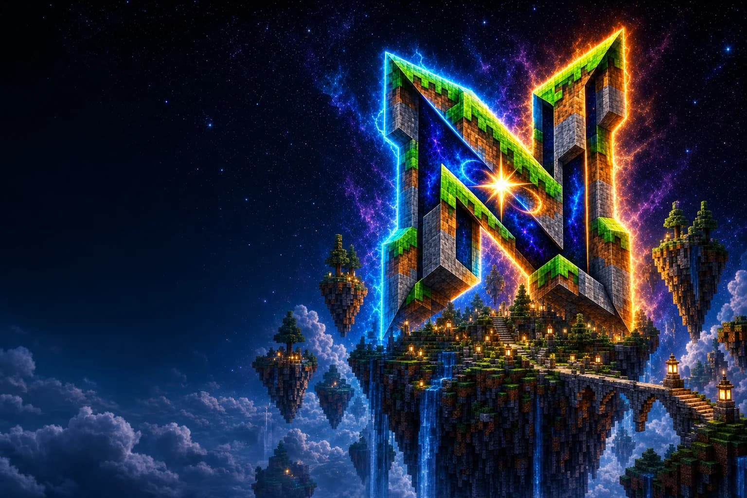 NOVACS-ийн N хөшөө бүхий нисдэг арлууд
